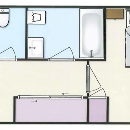 Apartment Duplex Renove 4 Pieces, 6 Pers., 2 Balcons, Casier A Skis, Menage Inclus - Fr-1-291-791